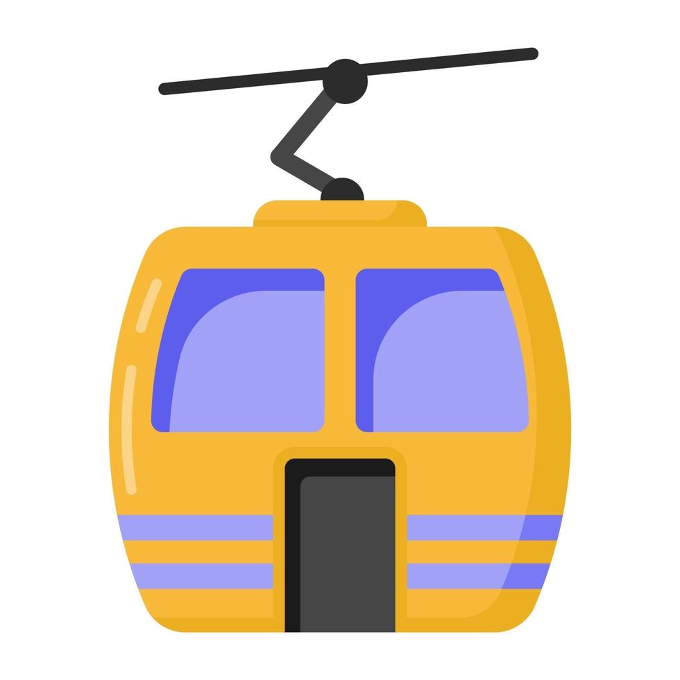 Cable Car Lift vector