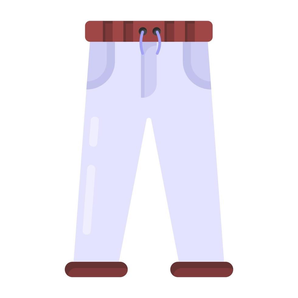 pantalón y ropa vector