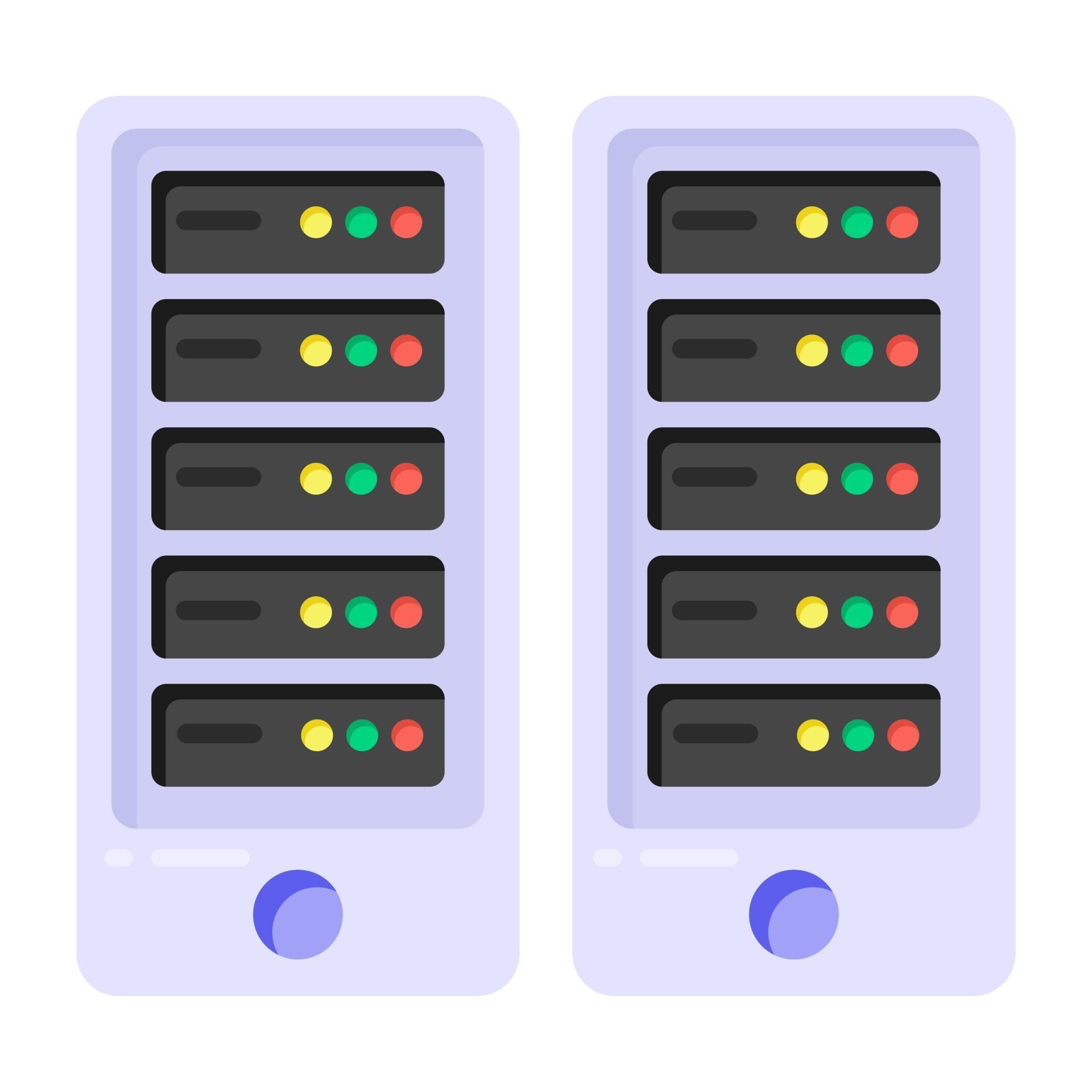 Data Structure and Servers 3090331 Vector Art at Vecteezy