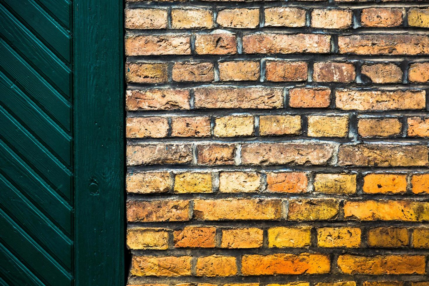 Textura de fondo de pared de ladrillo de piedra grunge foto