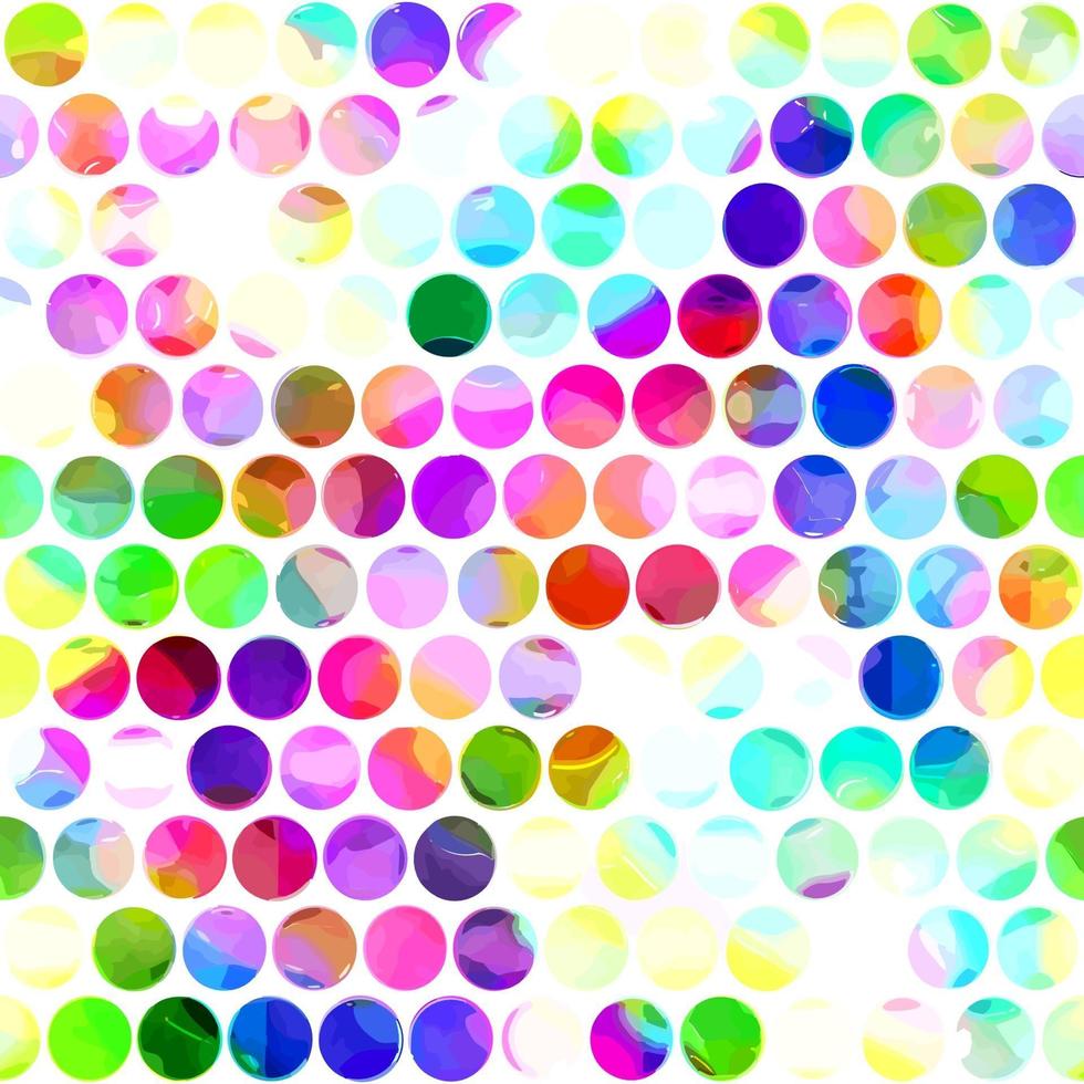 Watercolor Polka Dot Surface Pattern vector