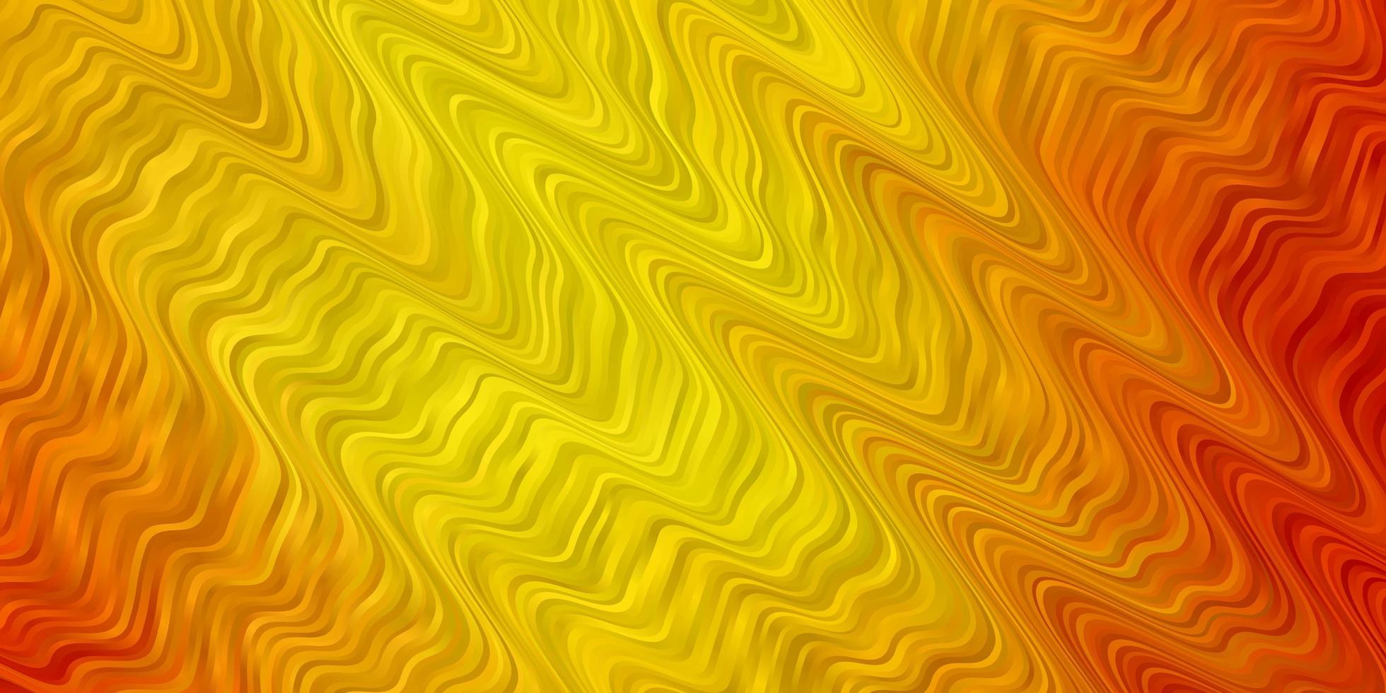 Light Orange vector texture with wry lines.