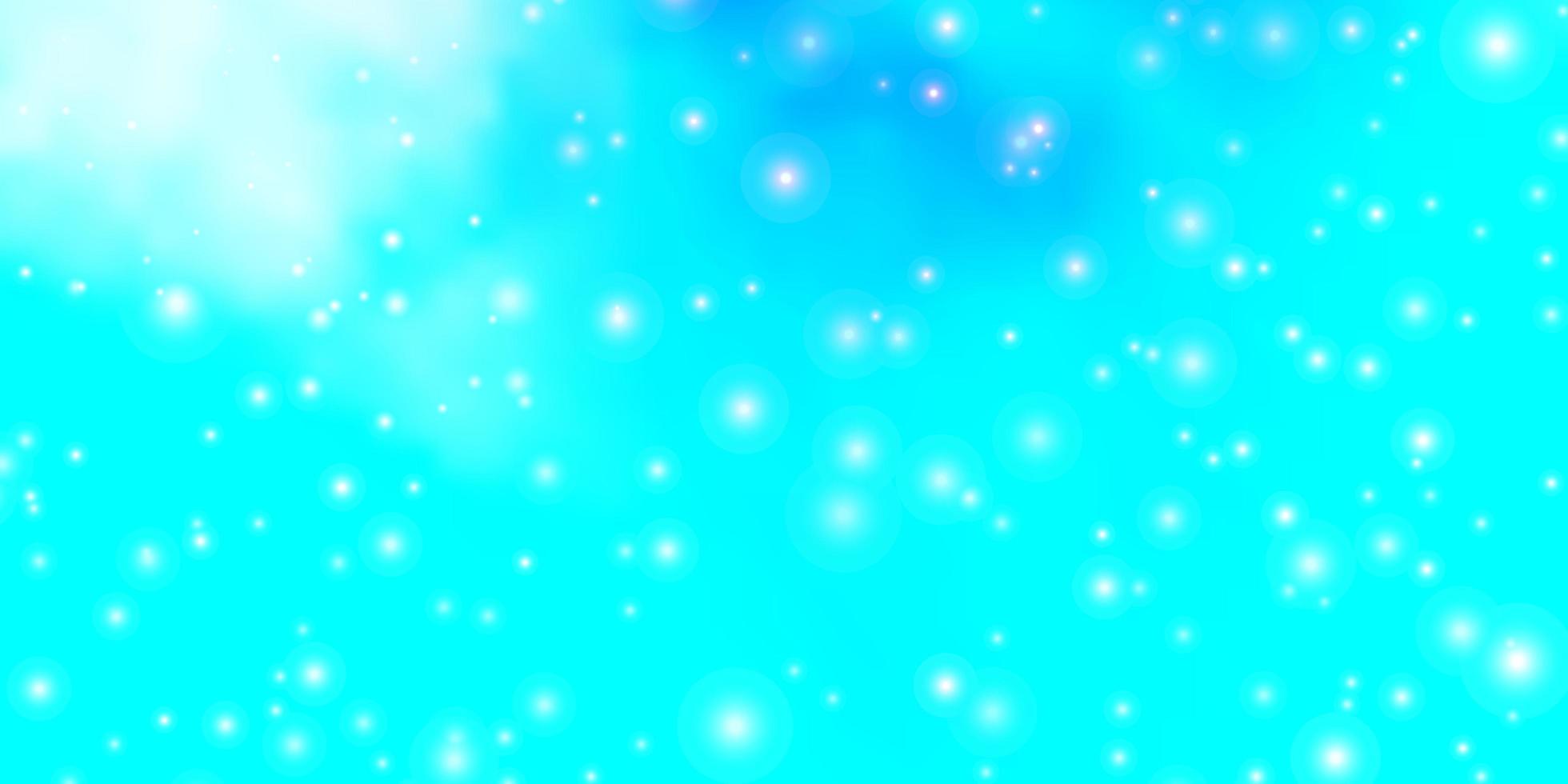 Light BLUE vector layout with bright stars.