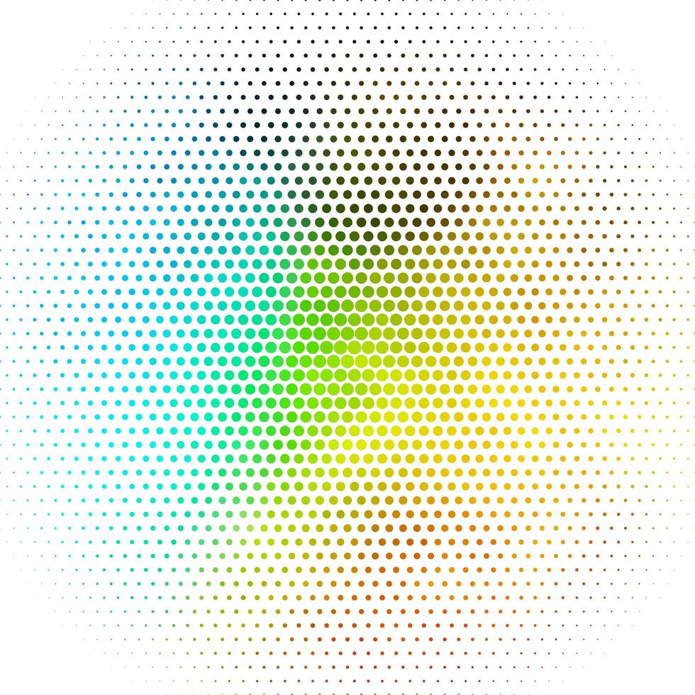 Light Blue, Yellow vector texture with disks.