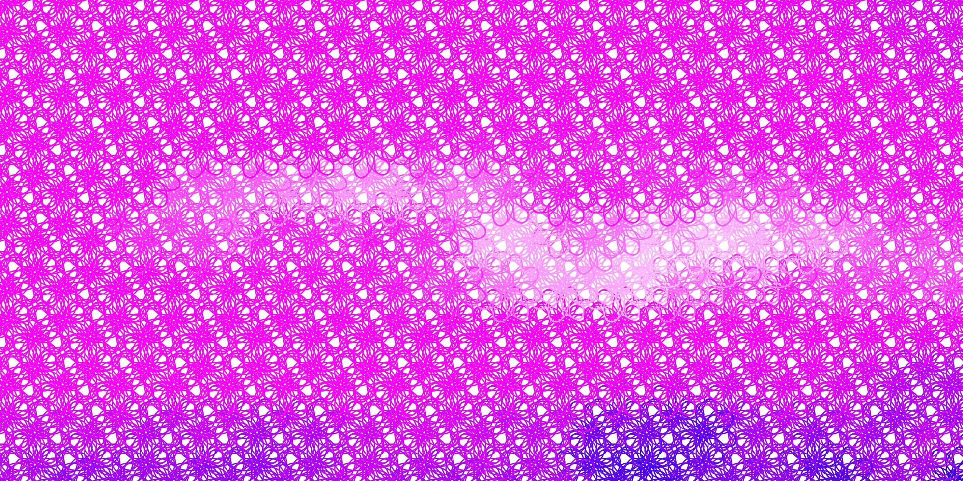 Light Purple vector pattern with lines.