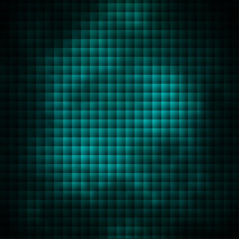 textura de vector verde oscuro en estilo rectangular.