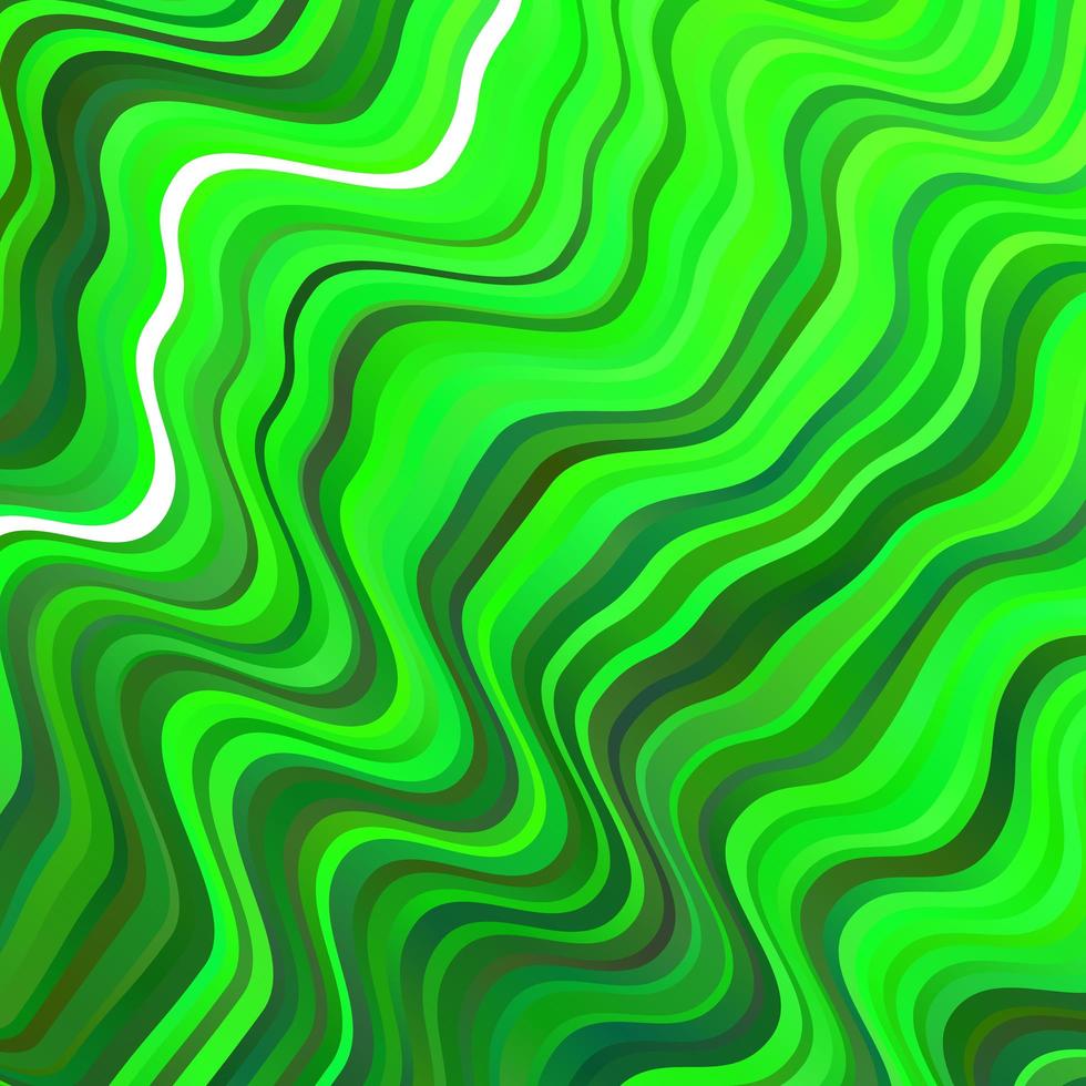 Light Green vector pattern with lines.