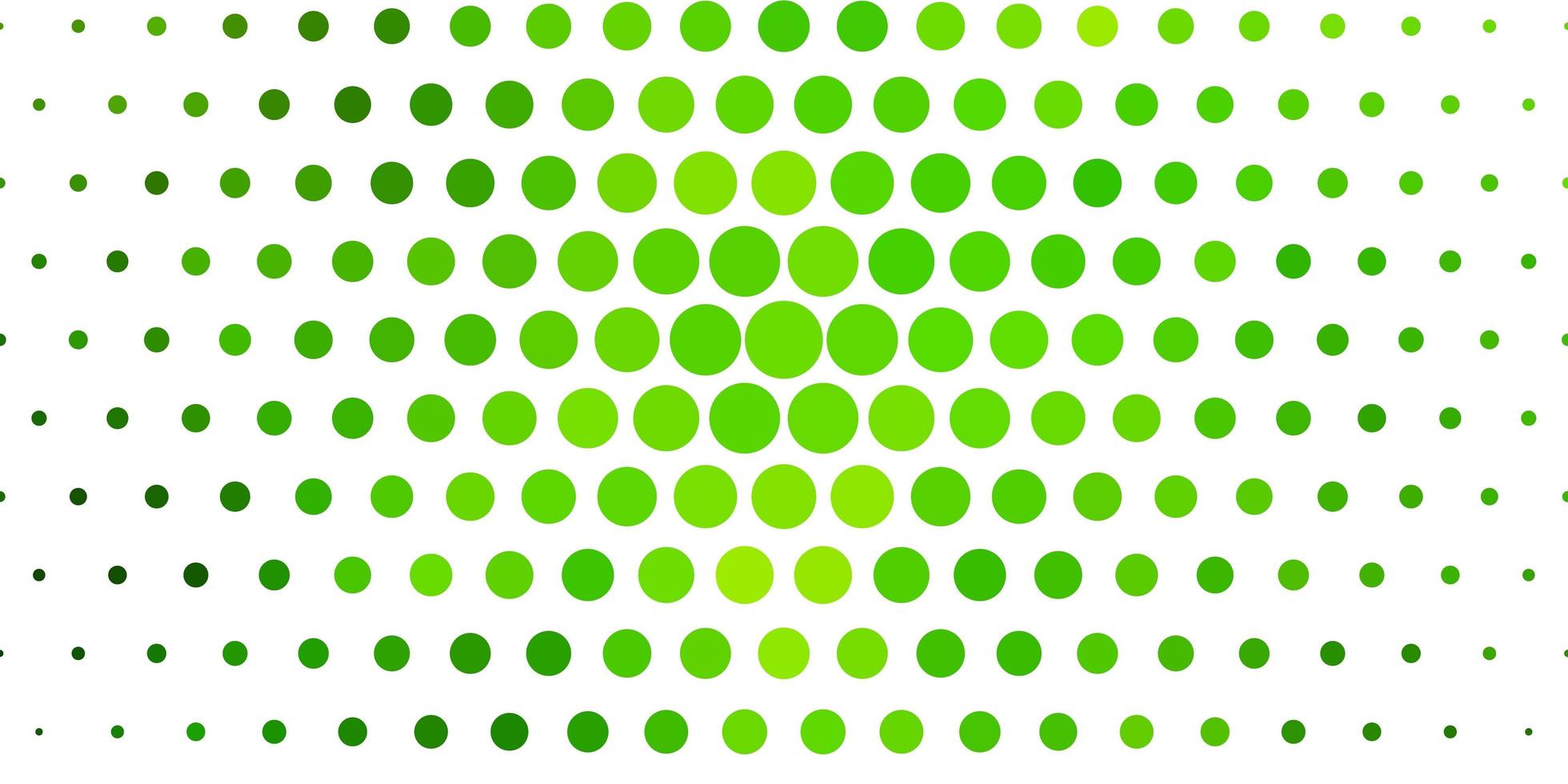 Light Green, Yellow vector background with spots.