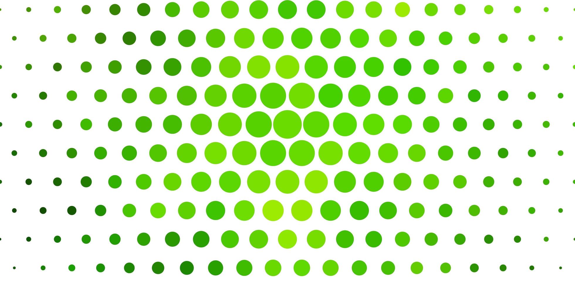 Light Green, Yellow vector background with spots.