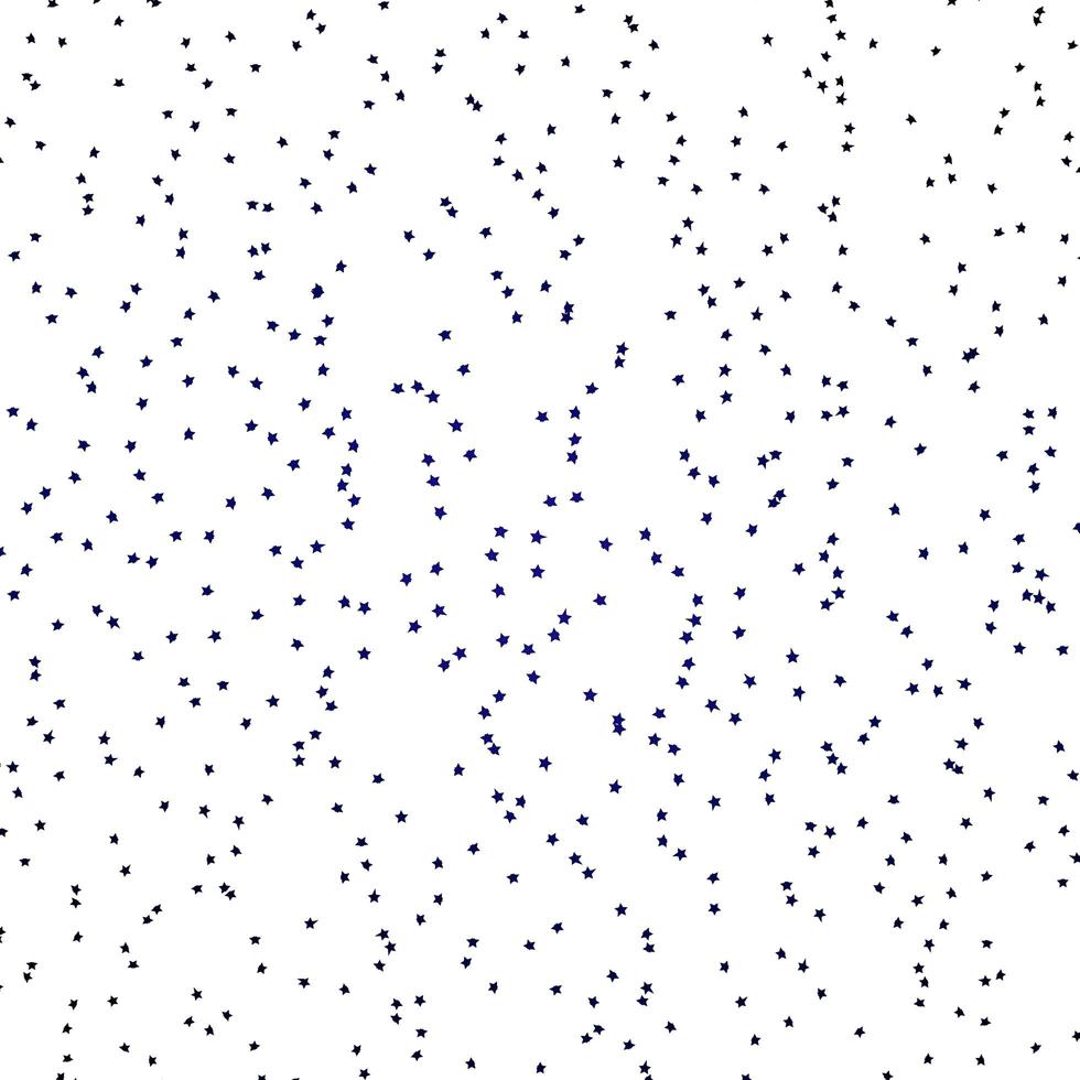 Dark BLUE vector texture with beautiful stars.