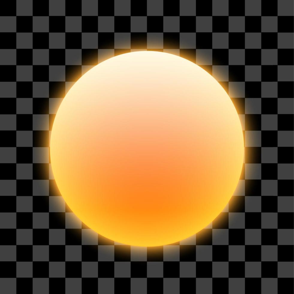 Orange planet object eps vector planetary space editable circle