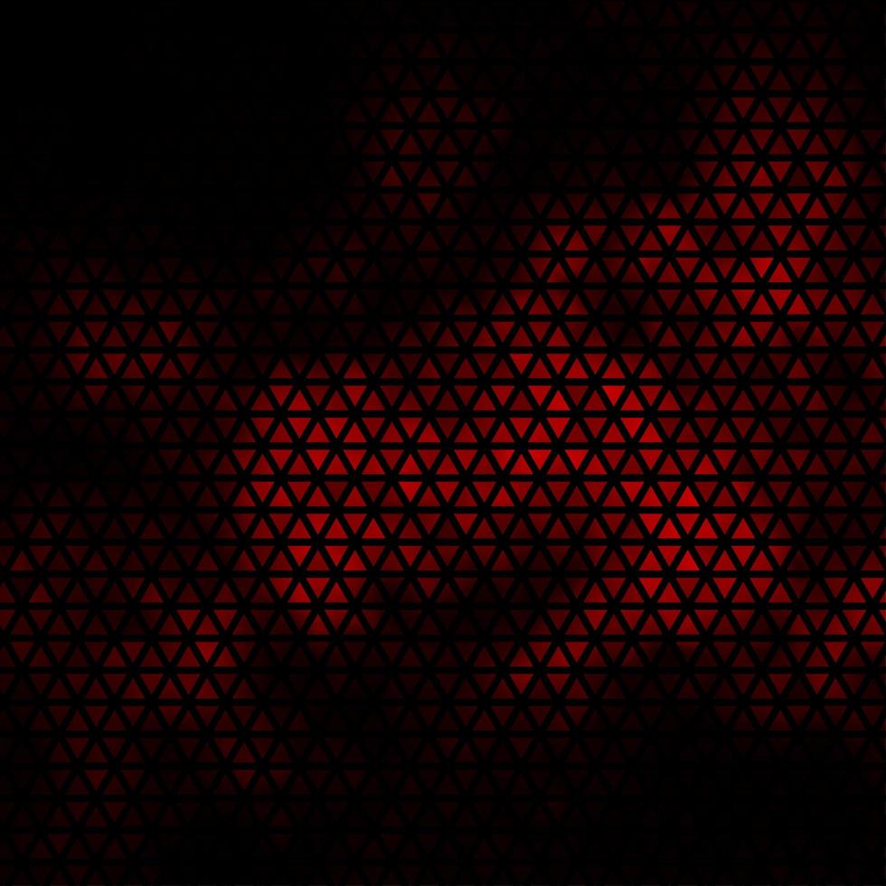 Dark Red vector pattern with polygonal style.