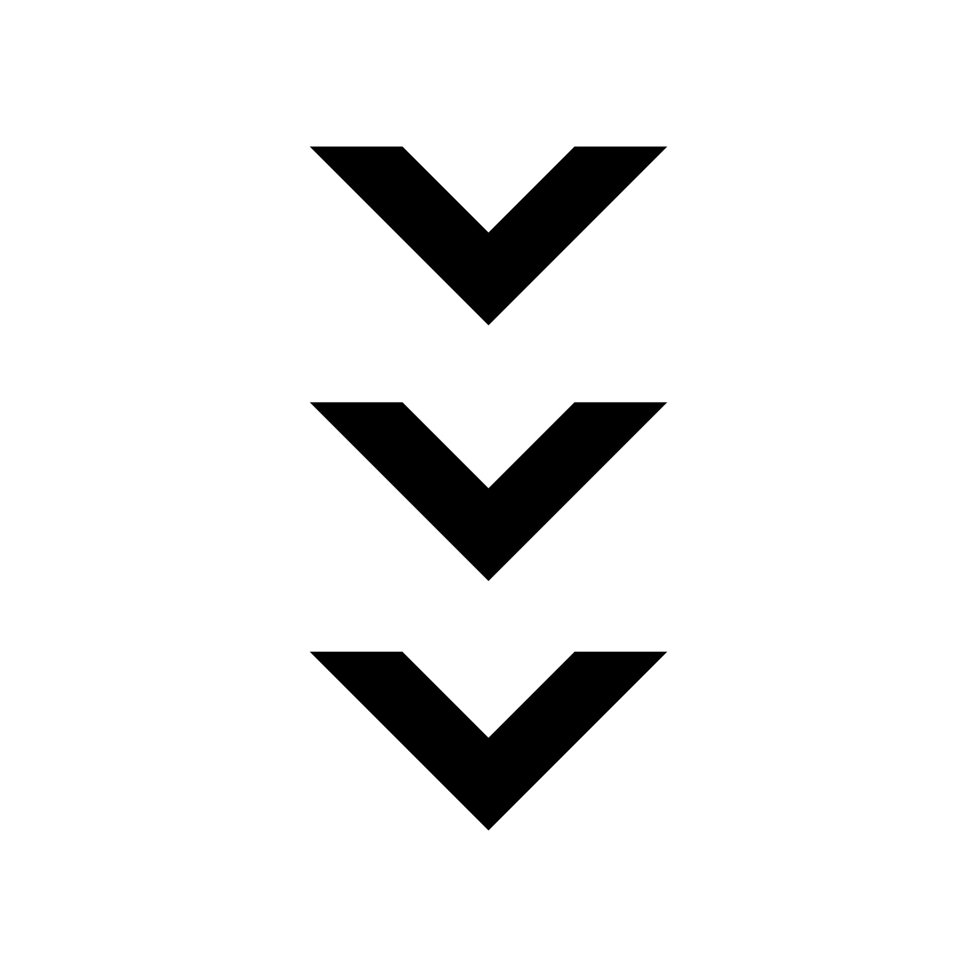 Scrolling down button black glyph icon 3092735 Vector Art at Vecteezy