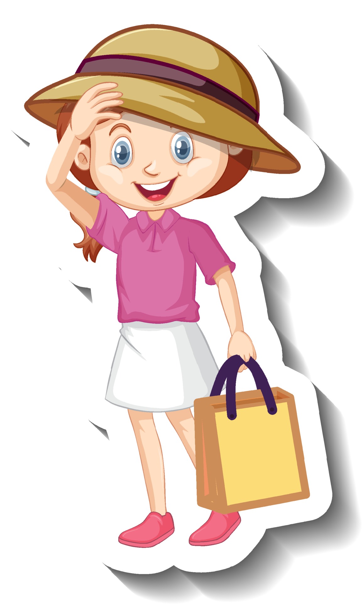 Girl Blouse Cartoon button-down-shirt-dresses-for-women
