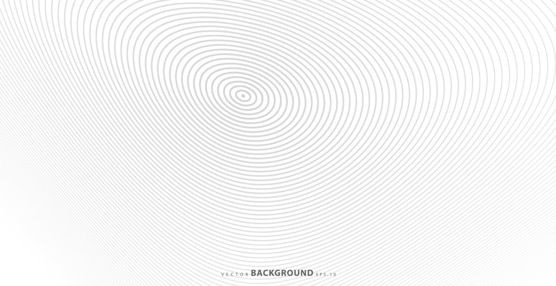 Fondo de círculo abstracto. gradiente retro línea patrón onda de sonido vector