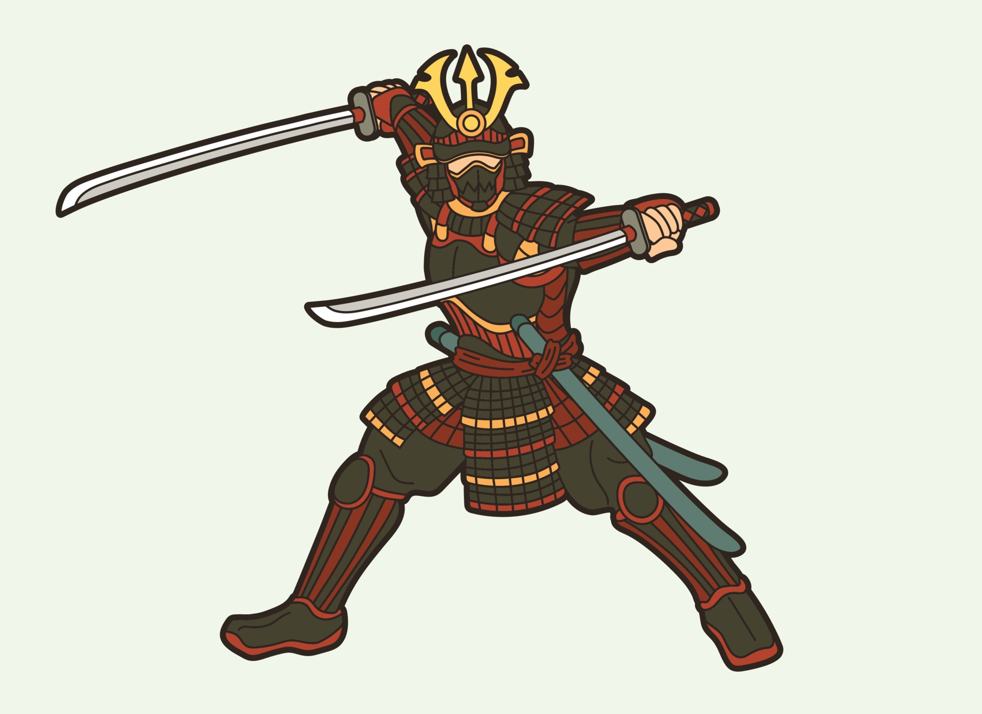 Cartoon Samurai Warrior with Weapon Action 3093926 Vector Art at Vecteezy Cartoon Samurai Warrior with Weapon Action 3093926 Vector Art at Vecteezy