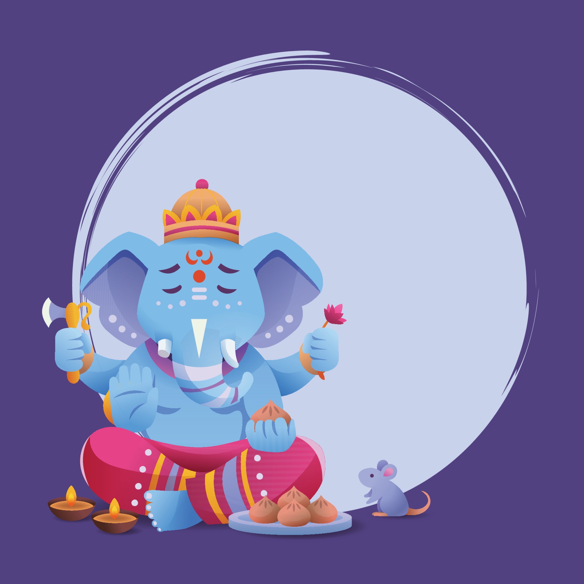 Ganesha Vector Art, Icons, and Graphics for Free Download