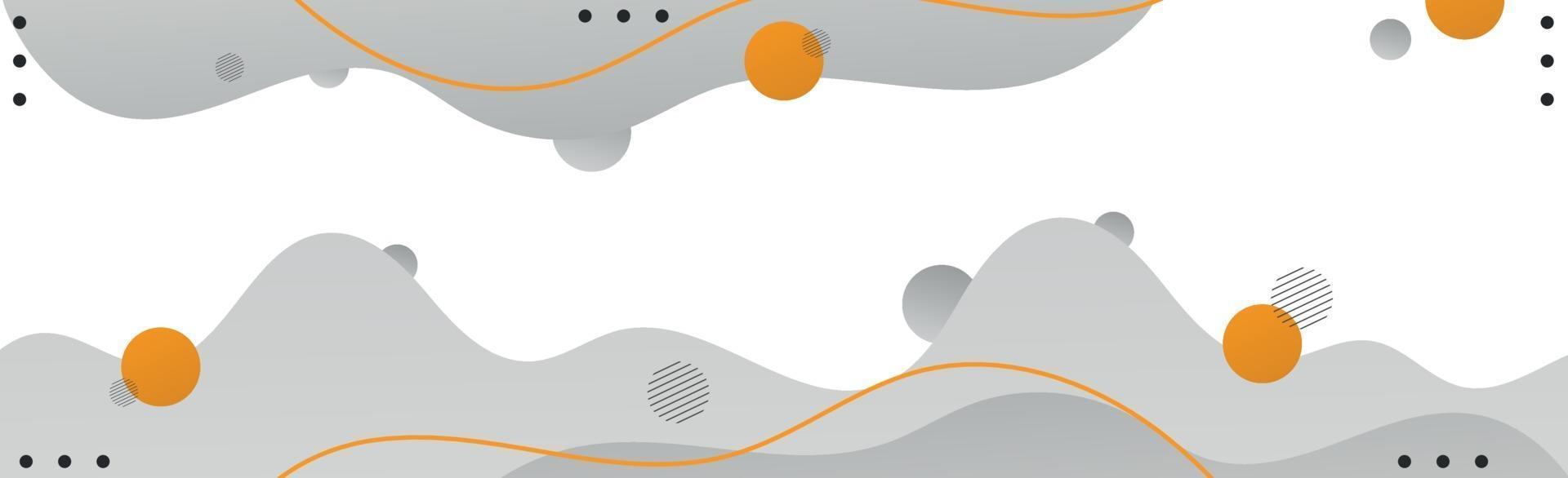 Abstract background with different geometric shapes - illustration vector