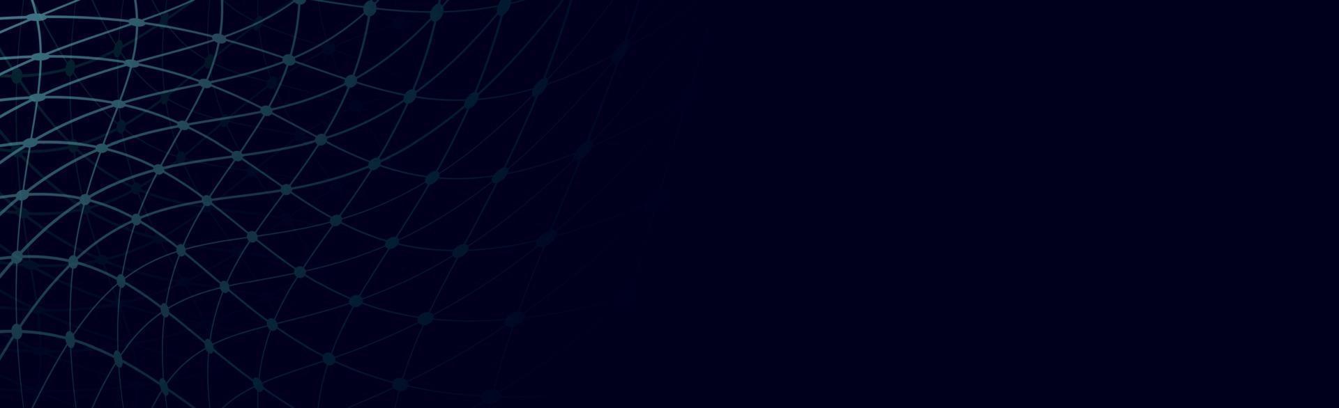Abstract blue background grid of lines - Vector
