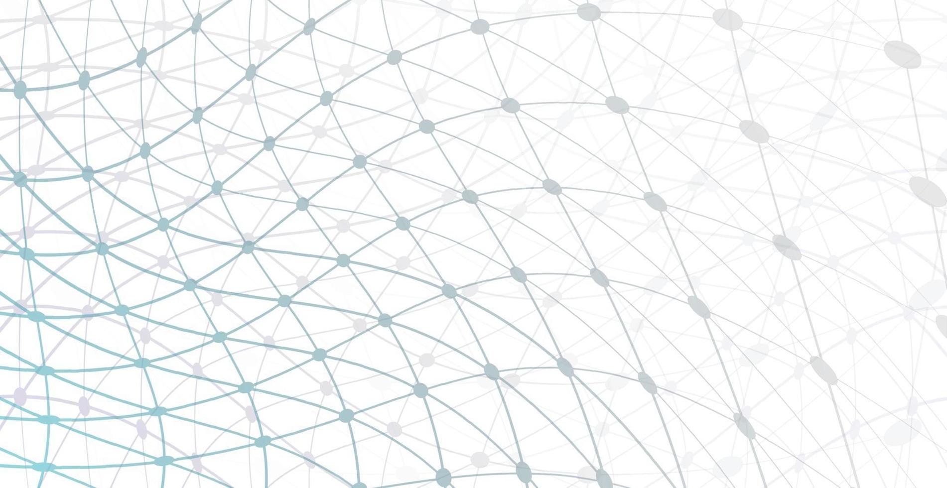 Abstract white background grid of lines - Vector