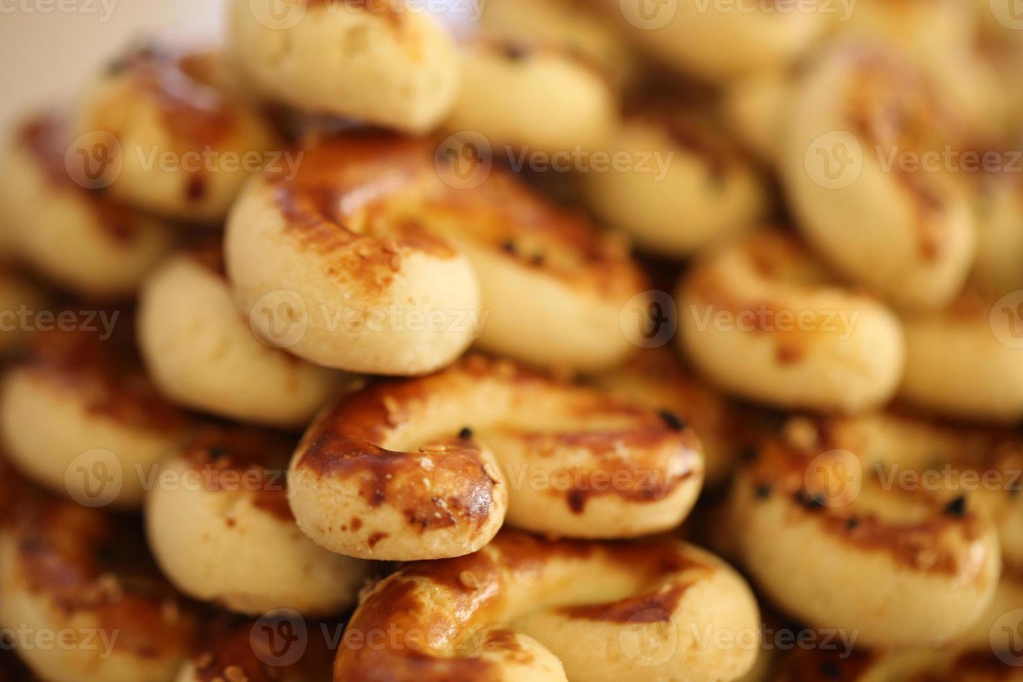 galletas saladas artesanales, productos harinosos, panadería y panadería foto