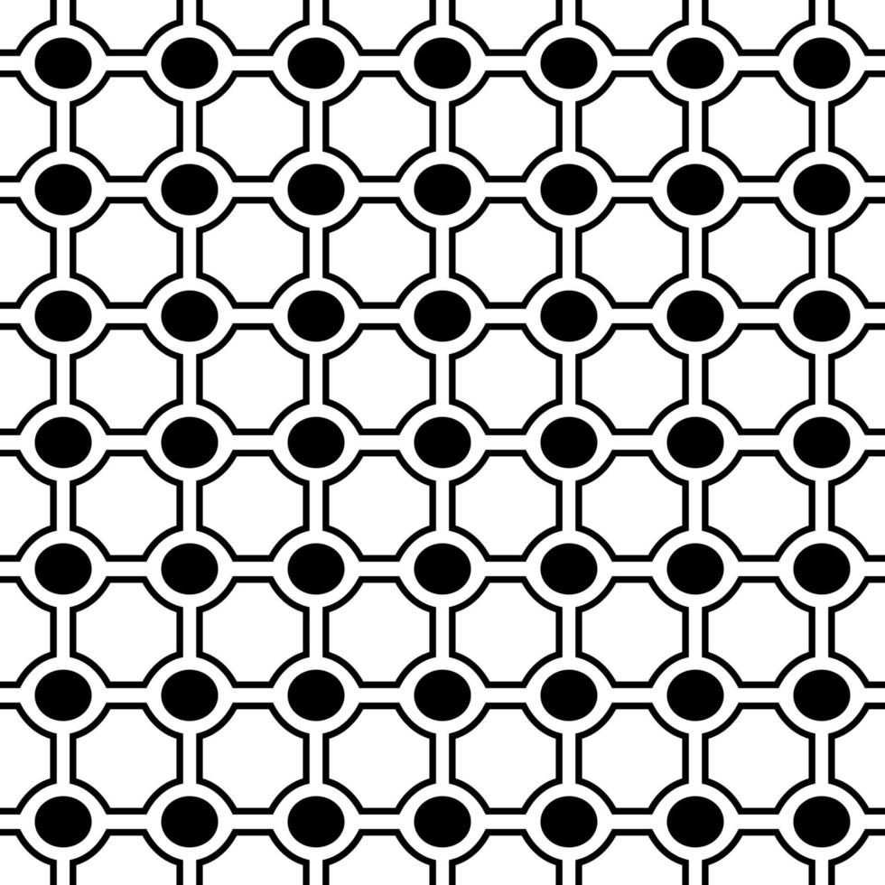 seamless check pattern in squire black and white  vector pattern