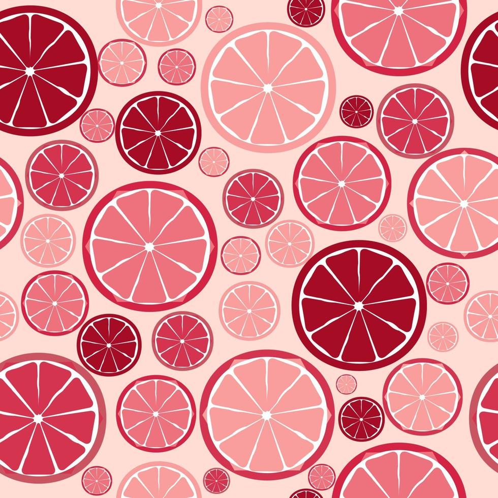 diseño de frutas de patrones sin fisuras. ilustración vectorial. eps 10. vector