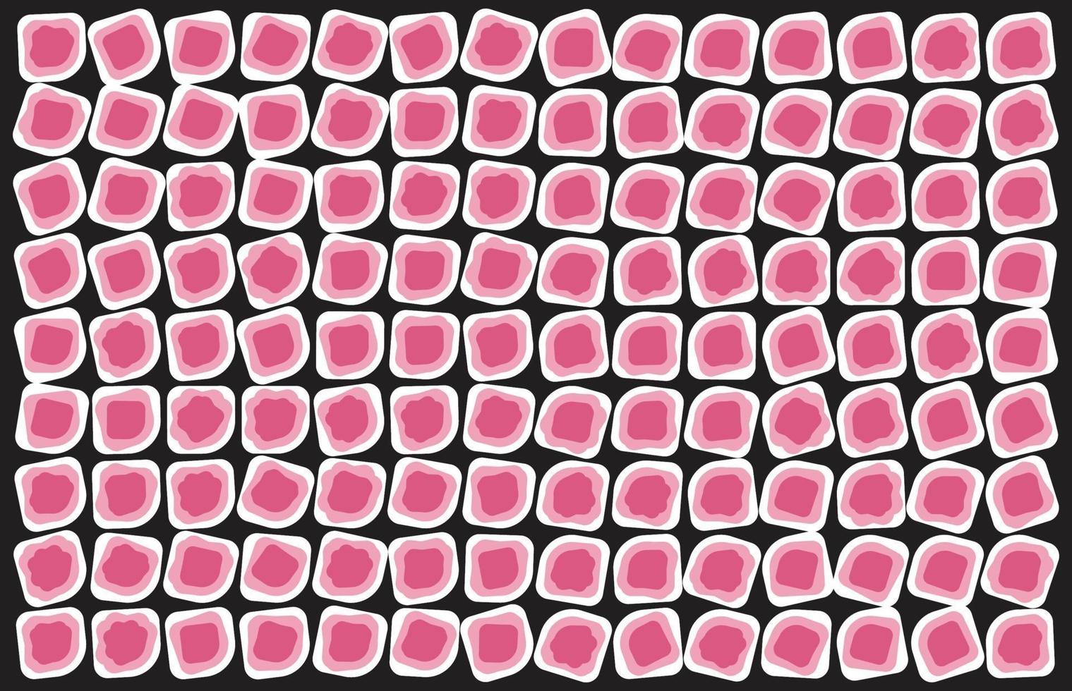 Abstract Pattern Red White Black vector