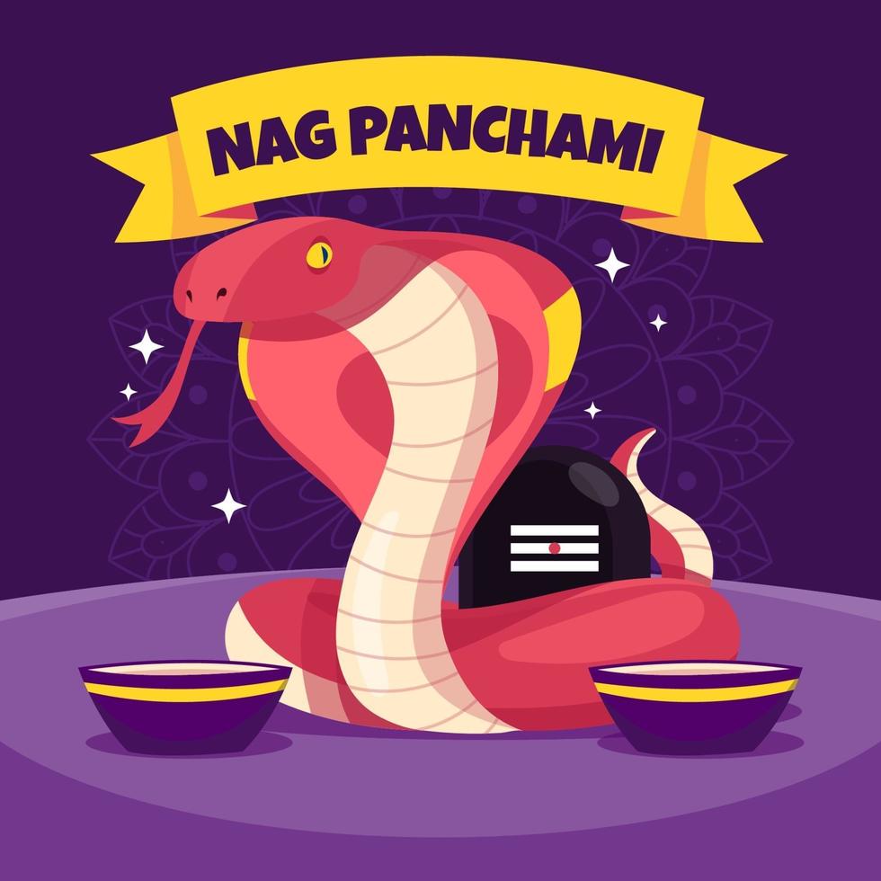 Happy Nag Panchami 3097758 Vector Art at Vecteezy
