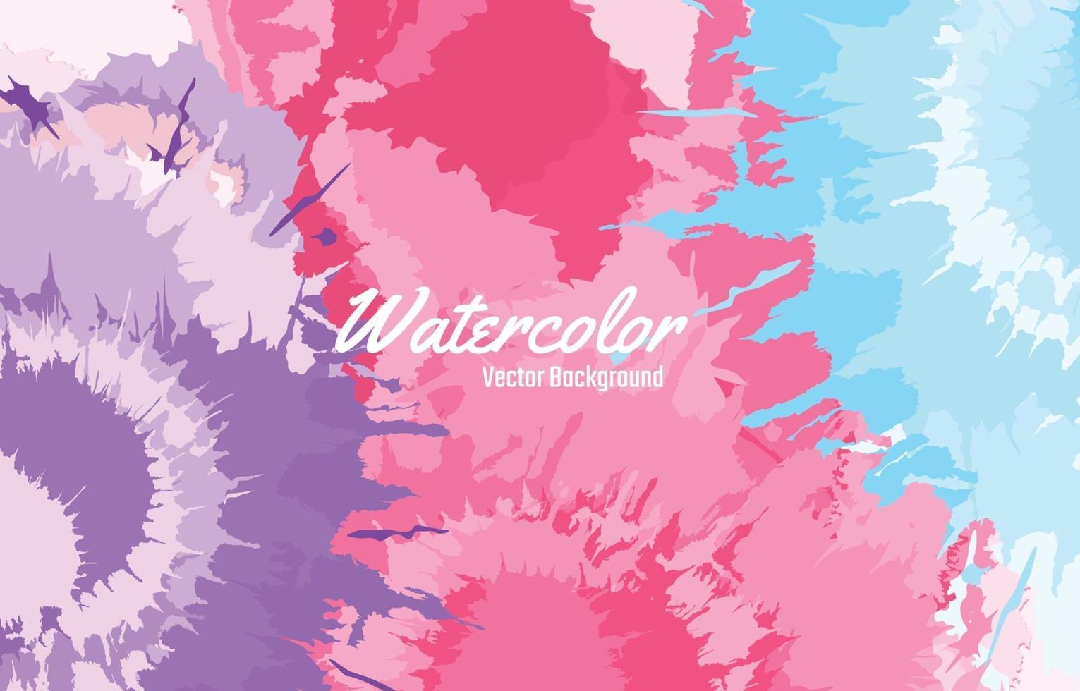 Colorful Splash Watercolor Background vector