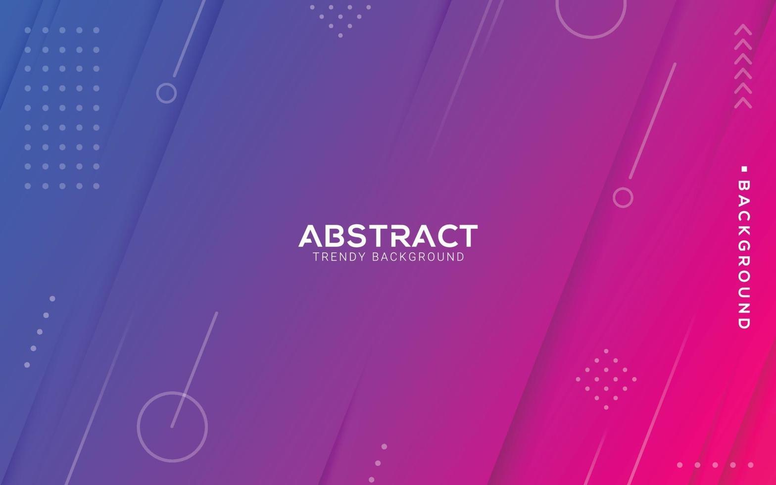 Abstract trendy gradation background vector