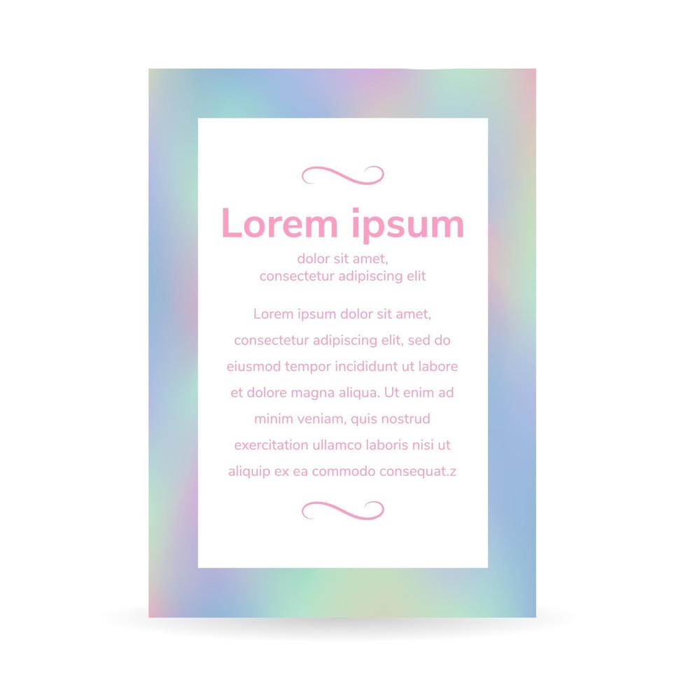 Fluid colors, blurred background, poster, gradient vector