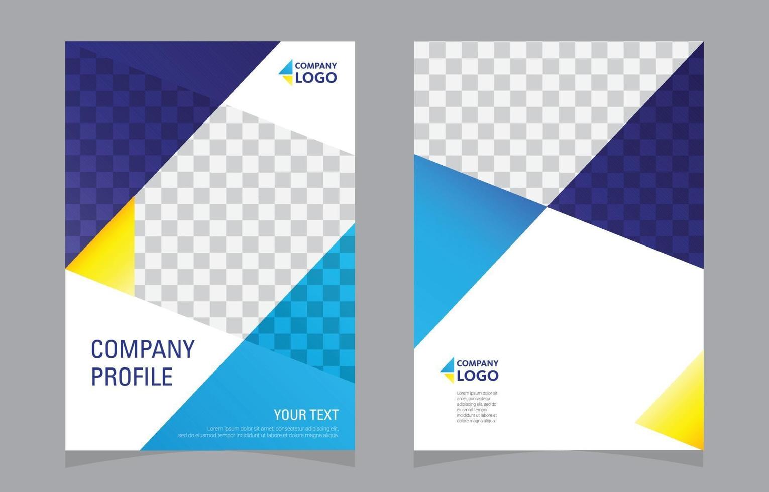 Company Profile Template vector