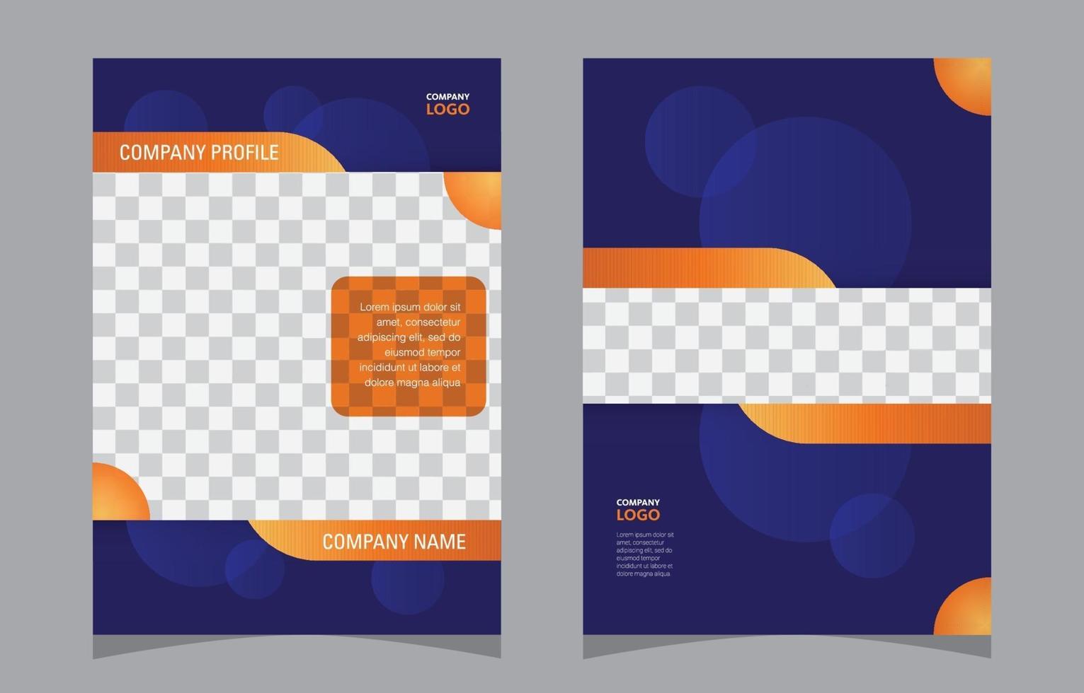 Company Profile Template vector