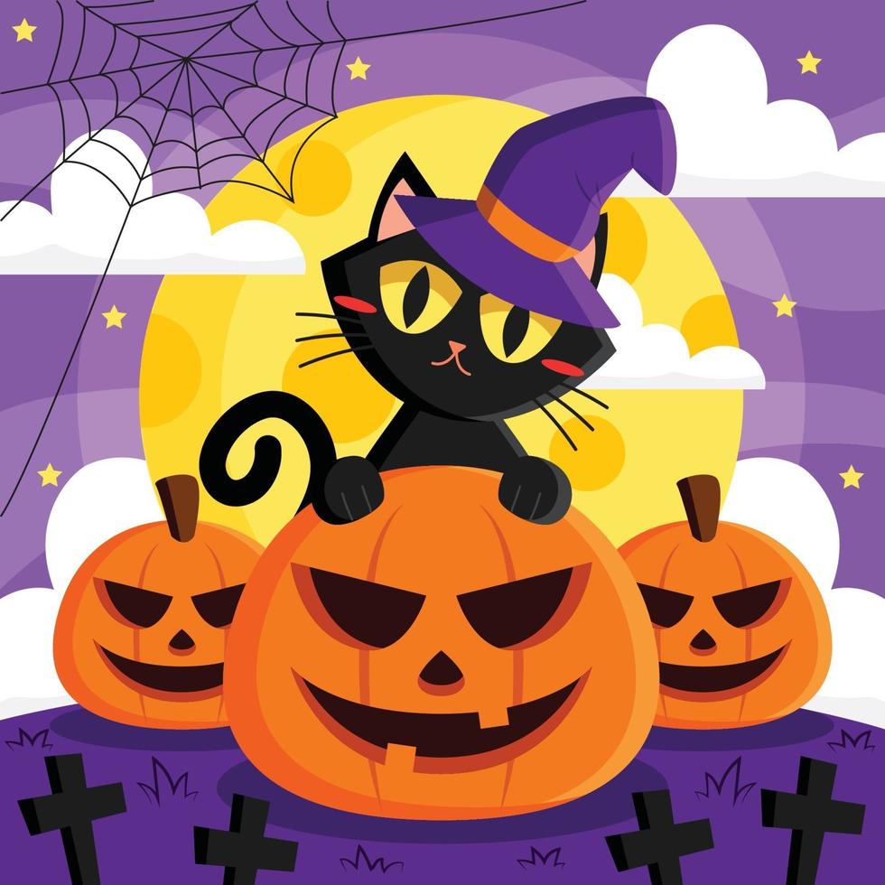 feliz halloween para ti vector