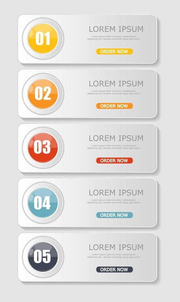 Infographic Templates for Business Vector Illustration.