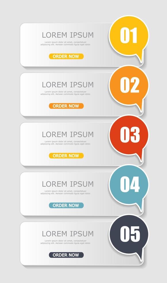 Infographic Templates for Business Vector Illustration.