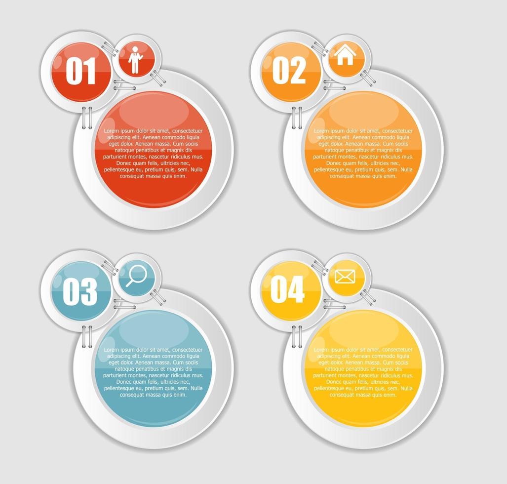 Infographic Templates for Business Vector Illustration.