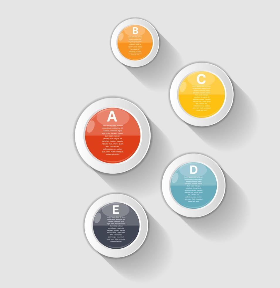 Infographic Templates for Business Vector Illustration.