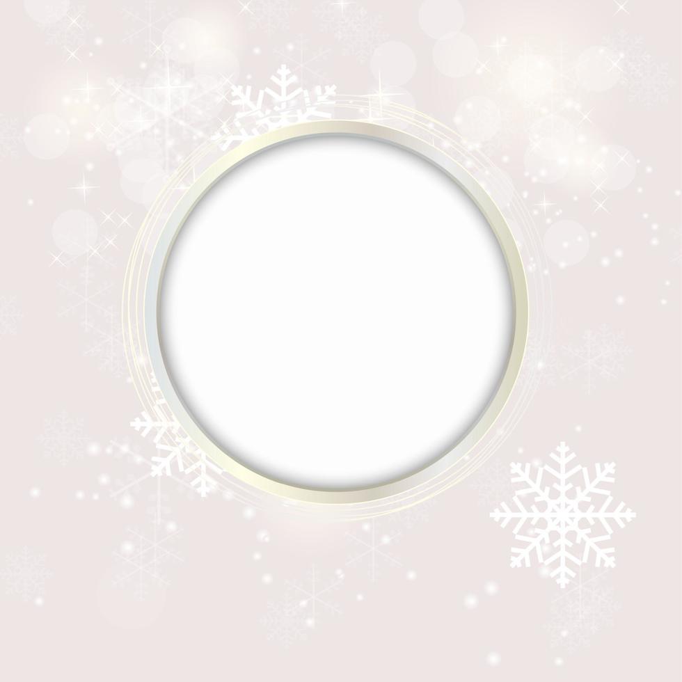 Abstract Beauty Christmas and New Year Background. Vector Illust