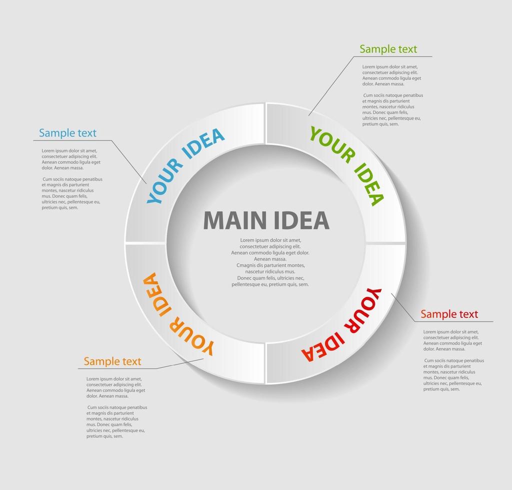 Infographic Templates for Business Vector Illustration. EPS10