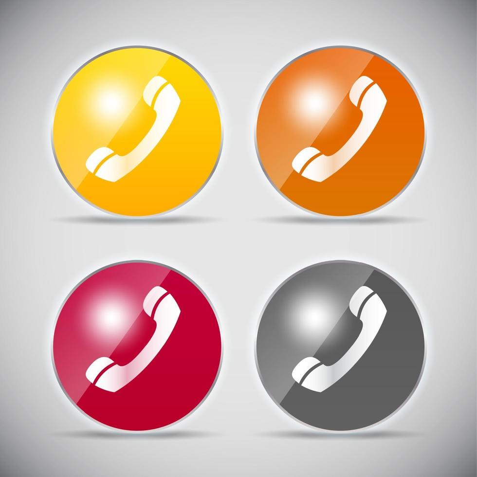 Shine glossy computer icon vector illustration