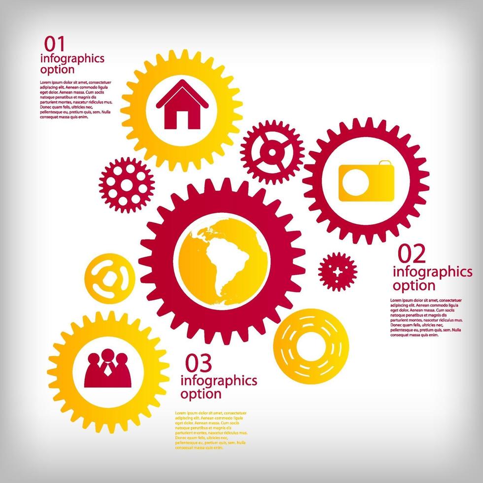 Infographic business template vector illustration