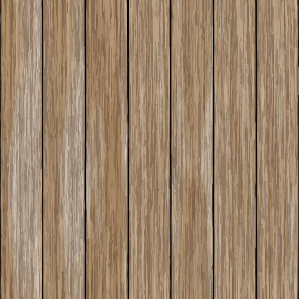 Light Brown Rustic Wooden Boards vector