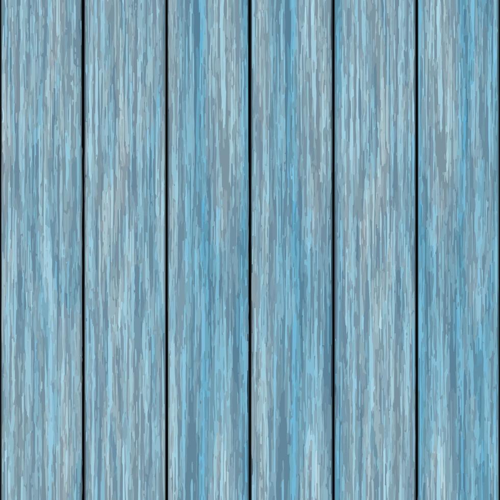 Tableros de madera verticales rústicos azules vector