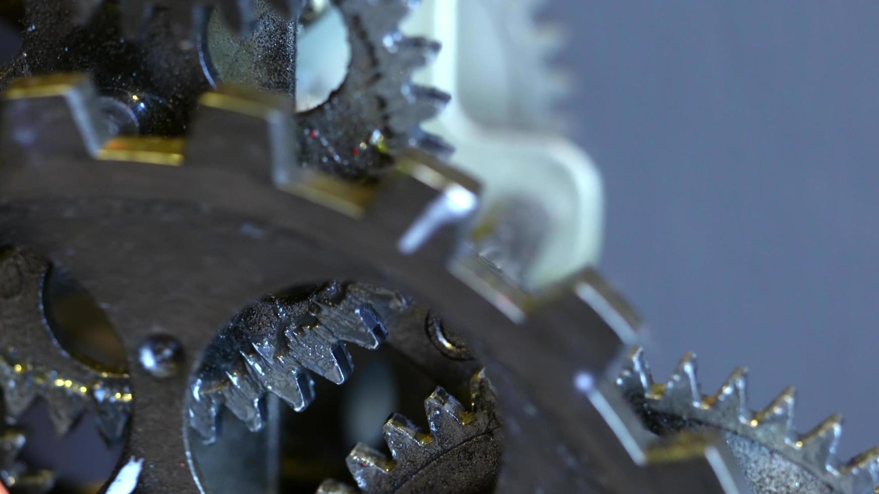 Retro Rusty Mechanic Clock Gears photo