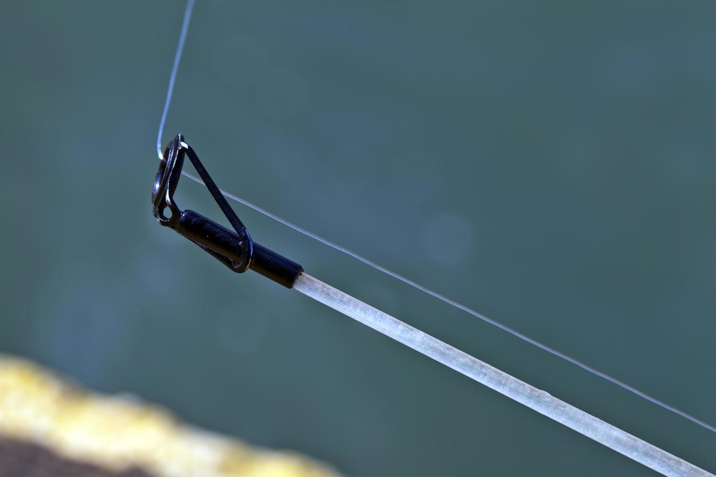 Fishing Rod Details near the Sea photo