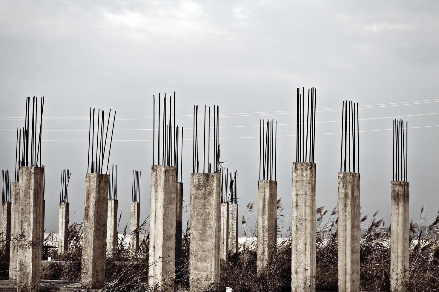 Construction Building Area Industrial Concept photo