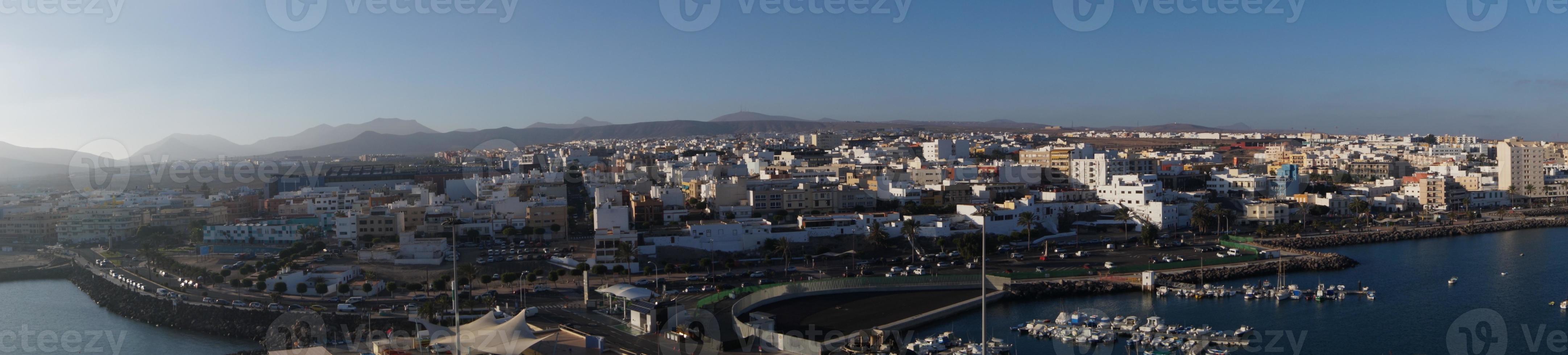 Puerto del Rosario from the perspective of the cruise terminal photo