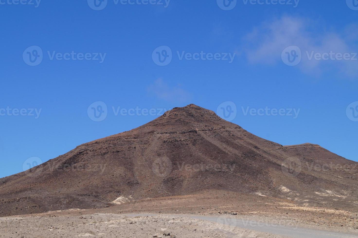 volcanic mountains of Fuerteventura - Spain photo